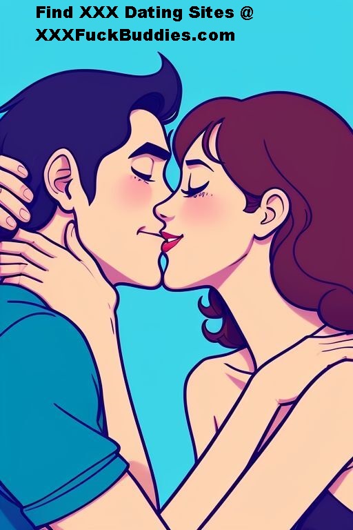 two fuck buddies kissing each other